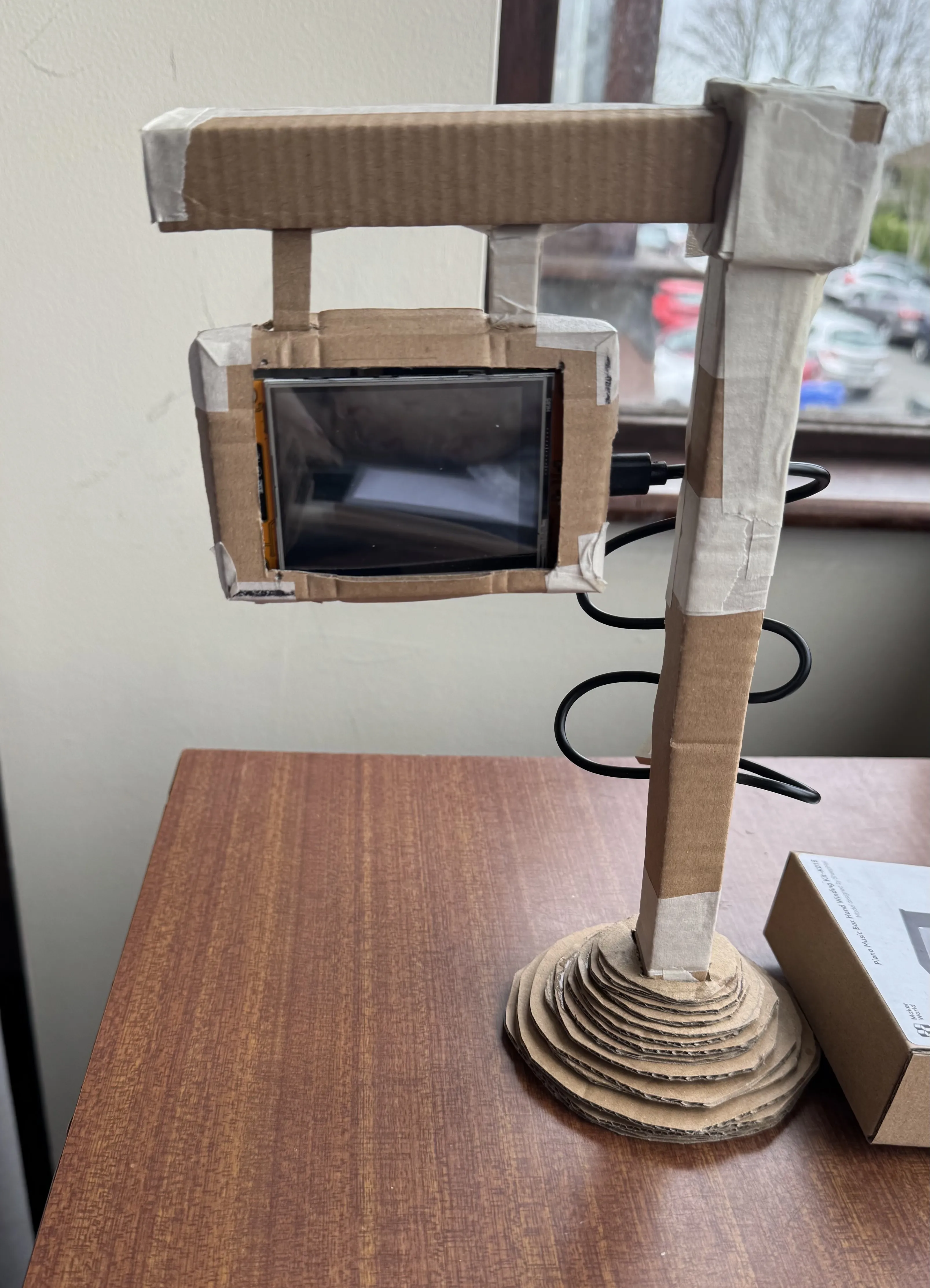 Second cardboard prototype